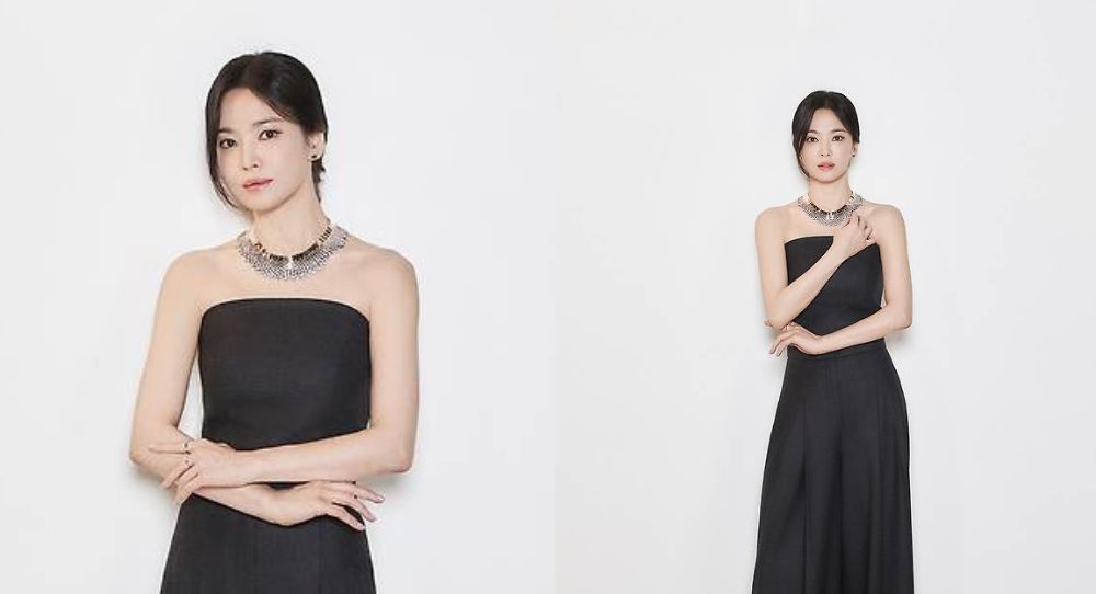 Song Hye Kyo Stuns with Smoky Makeup at Frieze Seoul Event