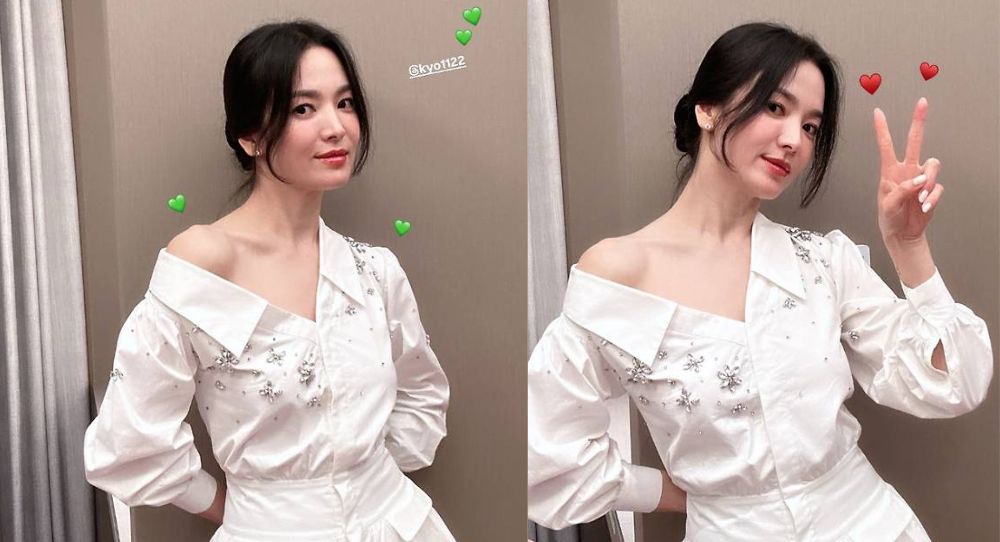 "Why Are You So Pretty?" Song Hye Kyo Shows Off Natural Beauty with Effortless Makeup-Free Look