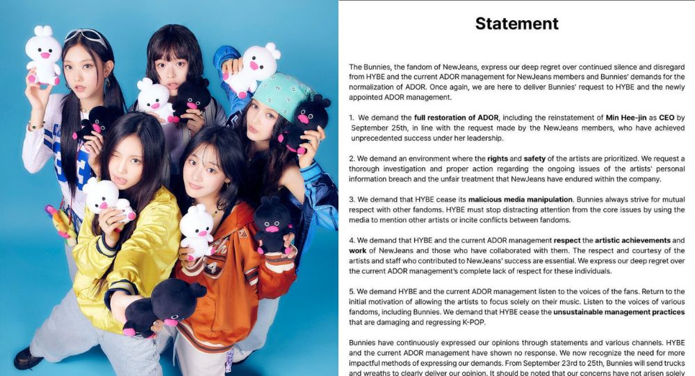 NewJeans Fans Launch Protests, Demand Min Hee Jin’s Return to ADOR