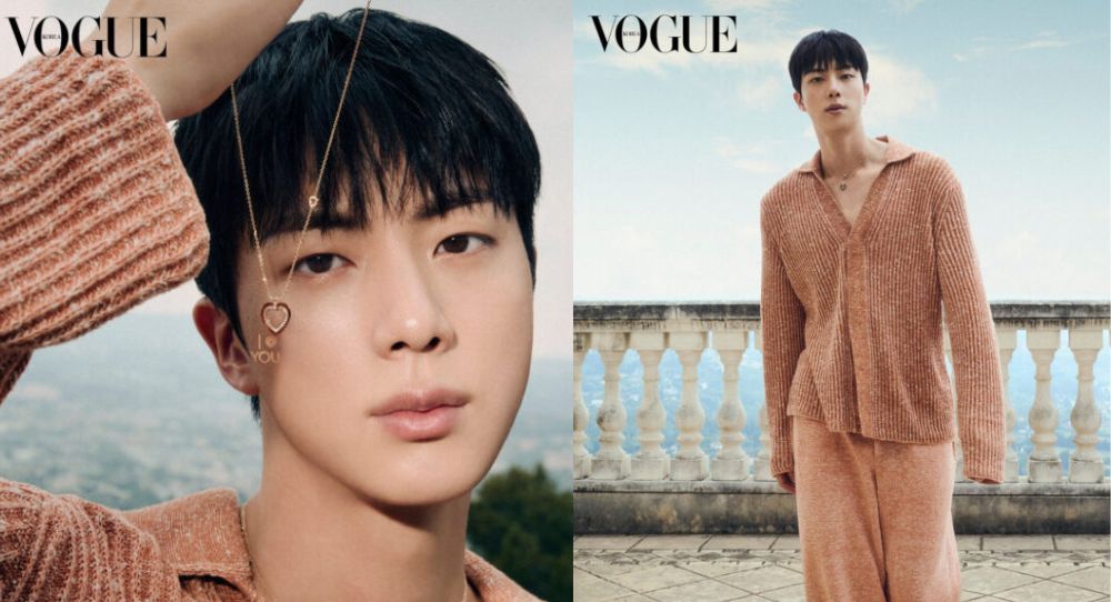 BTS's Jin Proves He's a Pictorial King in Latest Vogue Korea Feature