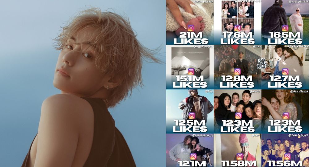 BTS V (Kim Taehyung) Tops Instagram in 2024 with Most Liked Posts Among Global Artists