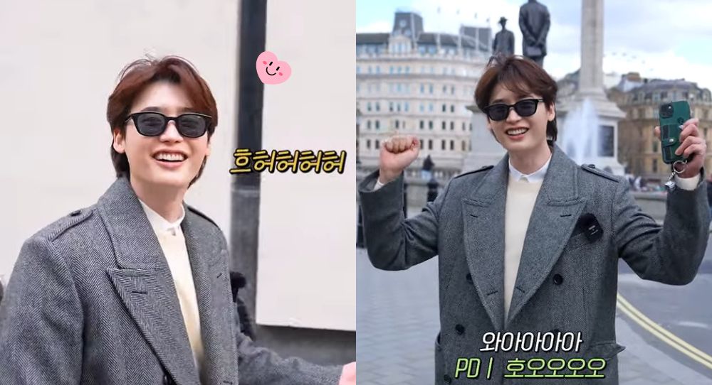 Actor Lee Jong Suk Spotted Enjoying London, Finds Himself in a Drama-Like Experience