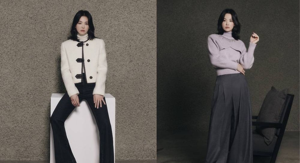 Song Hye Kyo Stuns in MICHAA’s Winter 2024 Collection with Timeless Elegance