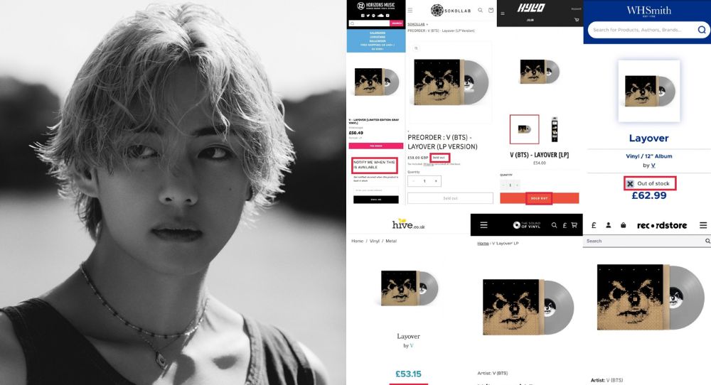 BTS V’s ‘Layover’ LP Soars to No. 1, Repeatedly Sells Out Across the UK and US