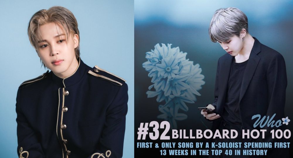 BTS's Jimin’s "Who" Stays Strong on Billboard Hot 100 at #32 for 13 Weeks!