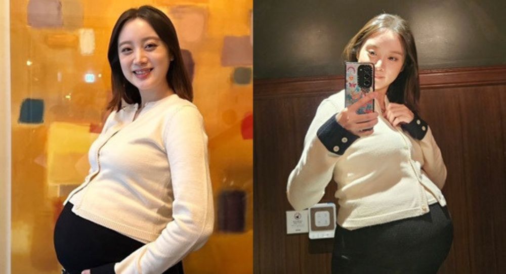 Wonder Girls' Hyerim Proudly Shows Off Her Baby Bump: "30 Weeks Pregnant!"