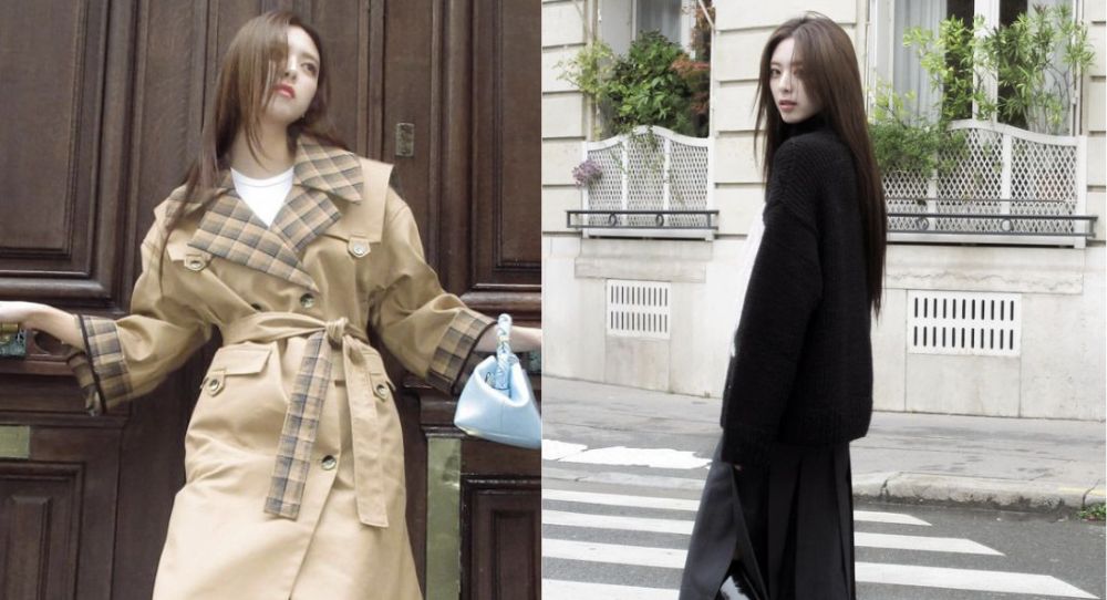 ITZY’s Yuna Rocks a Trench Coat, Becoming an Autumn Goddess in Paris