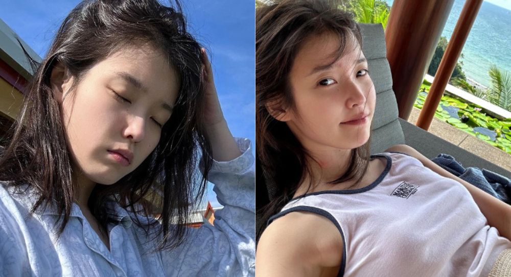 IU Shares Natural, Bare-Faced Photos from Vacation – Who's Behind the Camera?