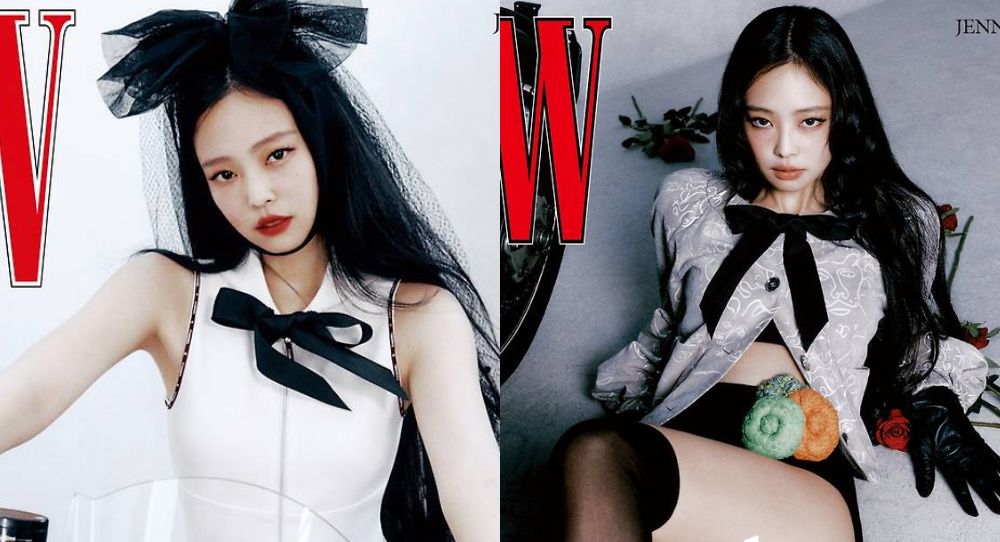 BLACKPINK's Jennie Dazzles as She Graces W Korea's Cover