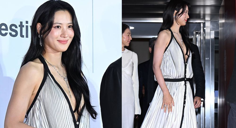 Seohyun Captivates Attention with a Daring Thigh-High Slit Dress at Busan International Film Festival