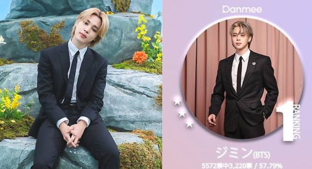 BTS's Jimin was recently ranked No. 1 as the "Top K-pop Idol for Charity" by Japanese fans