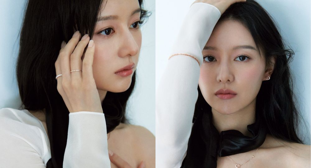 Actress Kim Ji Won Shines as the New Face of Jewelry Brand, Praising Her Timeless Beauty