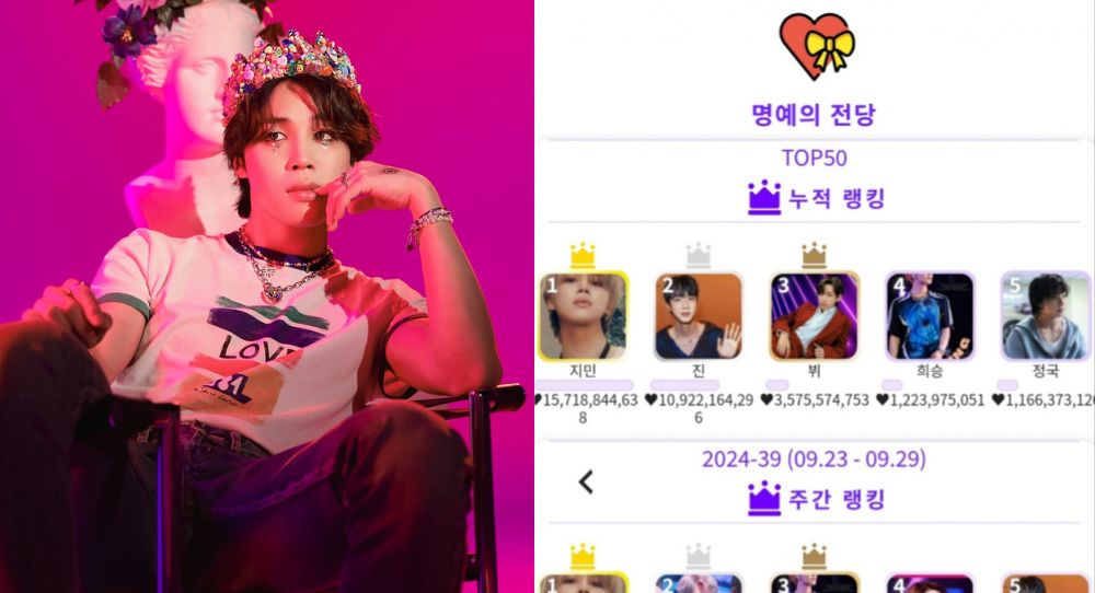 Image for BTS's Jimin Tops K-Dol for September, Celebrates 38th Monthly Win as 'K-Pop King'