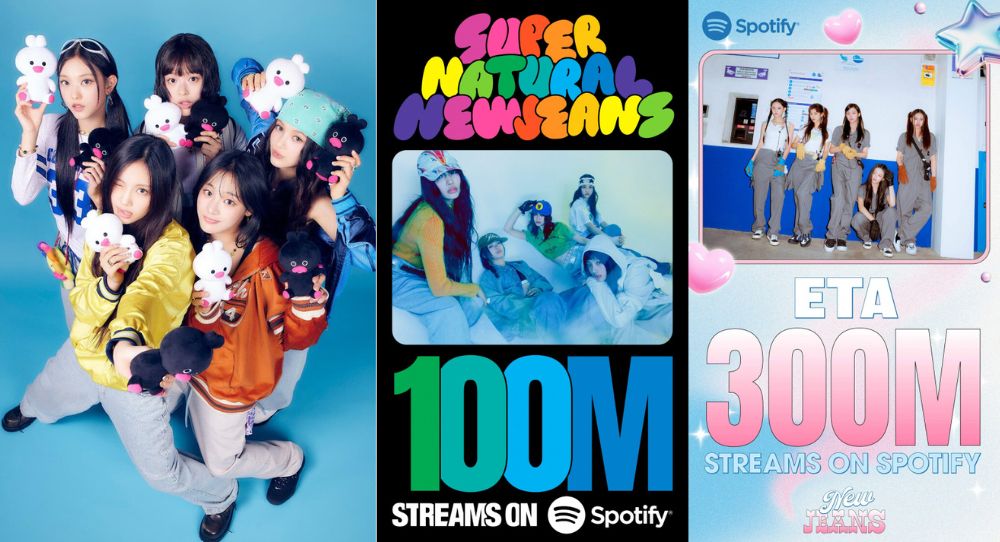 NewJeans Hits New Spotify Milestones as ‘Supernatural’ Reaches 100M and ‘ETA’ Passes 300M Streams