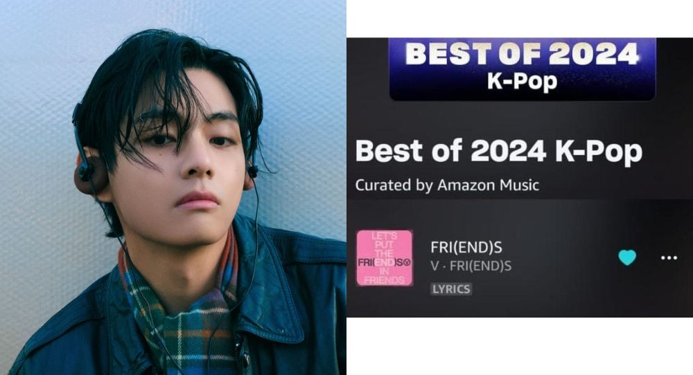 BTS's V's "Friends" Named One of the Best K-Pop Songs of 2024 by Amazon Music and Apple Music