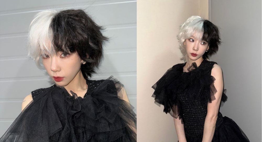 Girls' Generation’s Taeyeon Channels Disney's Cruella with Striking New Look!