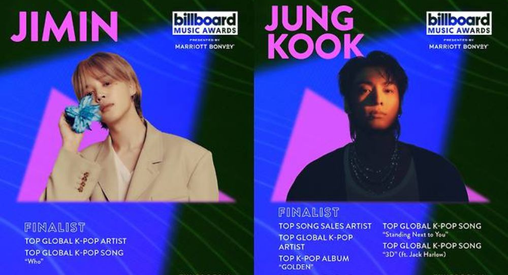 BTS's Jimin and Jungkook Nominated for the 2024 Billboard Music Awards, Marking Two Consecutive Years of Recognition