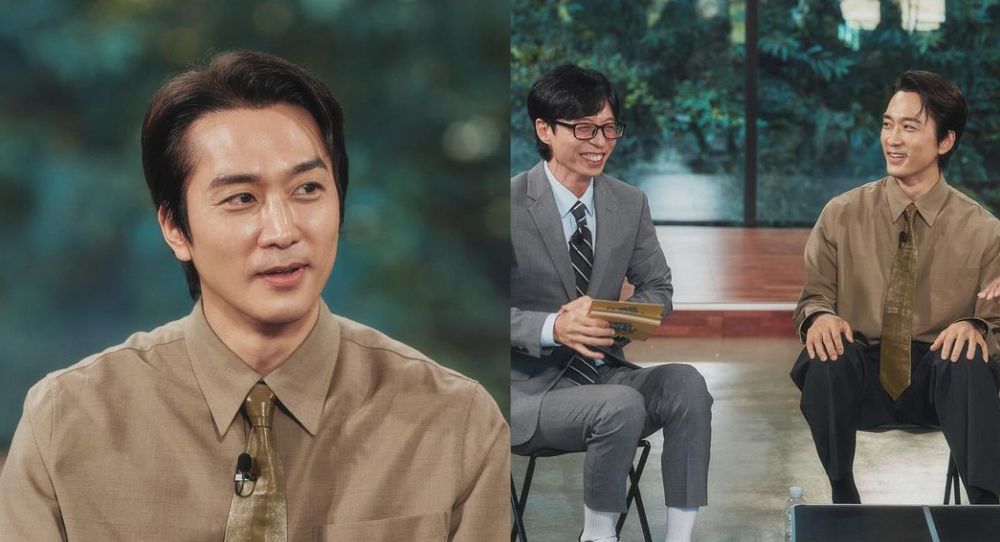 Song Seung Heon Captivates Fans with His Ageless Looks on 'Yoo Quiz on the Block'