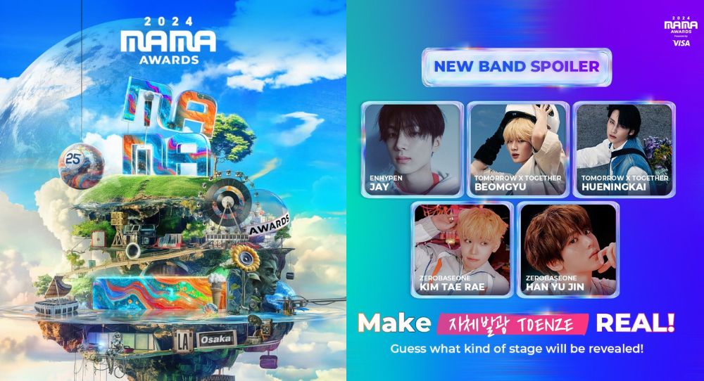 ‘2024 MAMA AWARDS’ Unveils New Boy Group Band Featuring Members From TXT, ENHYPEN, and ZEROBASEONE