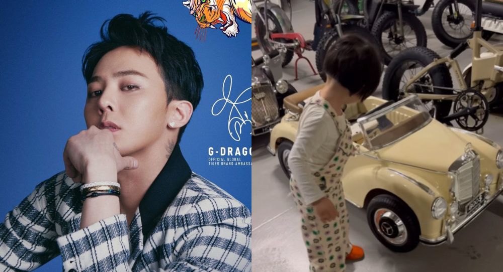 BIGBANG's G-Dragon Shows Love for His Nephew with Adorable Gift and New Supercar!