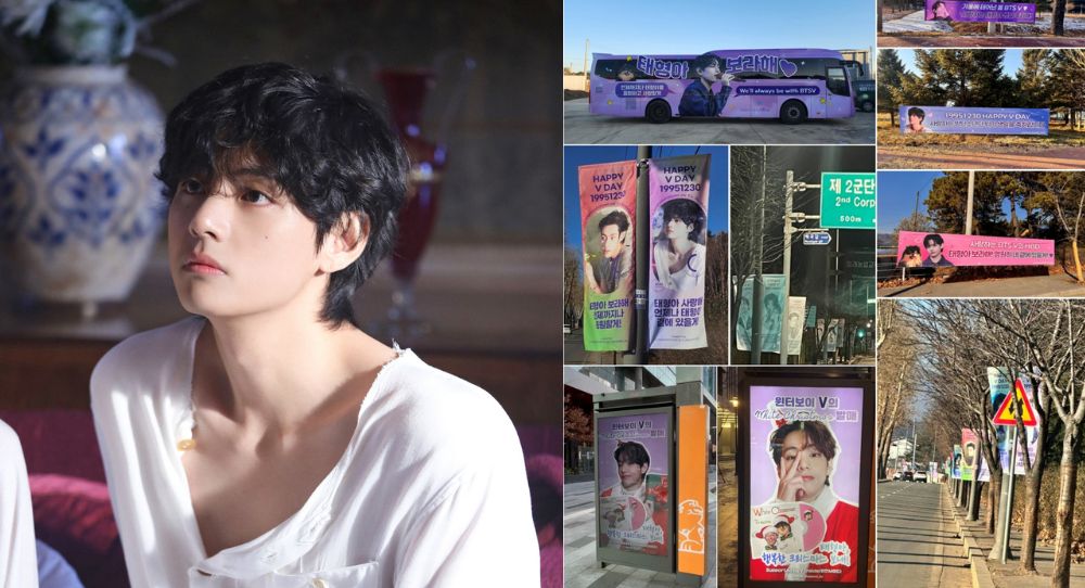 BTS V (Kim Taehyung)'s Birthday Celebration Takes Over South Korea, Fans Go All Out with Ads, Free Coffee, and More!