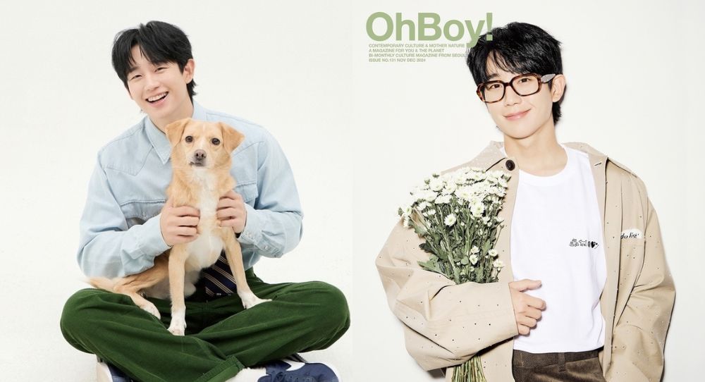 Jung Hae In’s New Photos with Puppy Are Unbelievably Cute – Check Out His Latest Look!