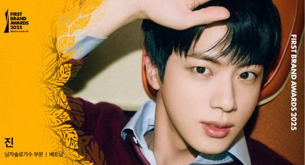 BTS’ Jin Takes Over Vietnam with '2025 First Brand Awards' Win as Male Solo Artist, Proving He’s a Global Superstar