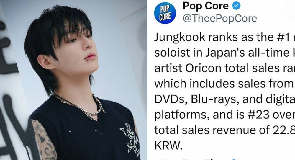 BTS Jungkook Dominates Japan’s Oricon Chart, Tops K-Pop Male Solo Artist Sales Ranking Without a Single Japanese Song