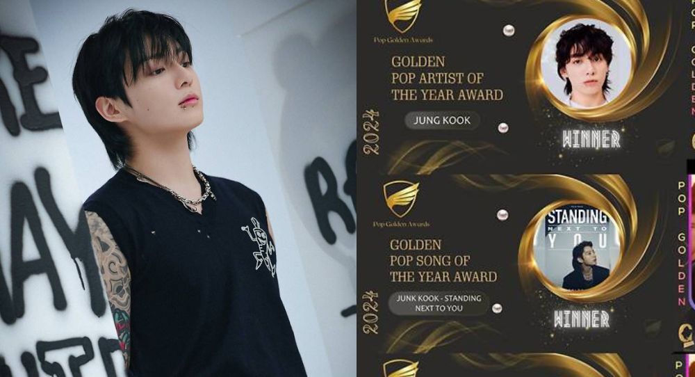 BTS Jungkook Sweeps Awards Worldwide, Wins Three Titles at 2024 Pop Golden Awards and Breaks Records Everywhere