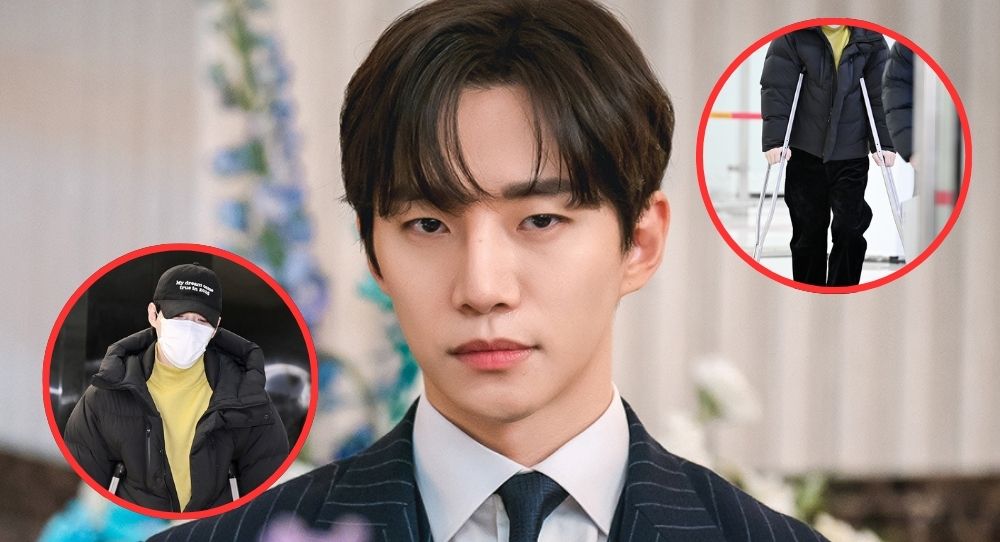 Lee Junho Hurt? Fans Worried After Spotting Him in Crutches at the Airport Looking Tired and in Pain