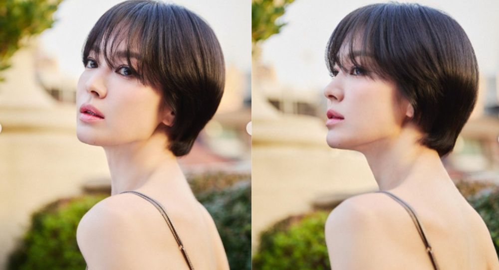 Song Hye Kyo’s Breathtaking Side Profile Has Fans Losing Their Minds as She Looks Like a Goddess in Gold