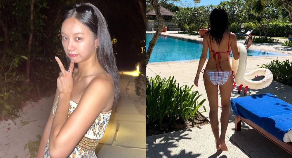 Hyeri Turns Heads with Stunning Bikini Photos from Luxury Resort